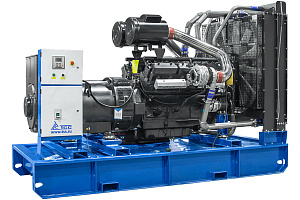 Дизельный генератор ТСС ЭД-400-Т400 с АВР в погодозащитном кожухе на прицепе фото и характеристики - Фото 3