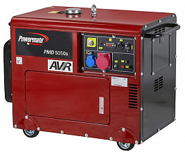 Дизельный генератор Pramac PMD 5050 S + LTS 380В в кожухе фото и характеристики -