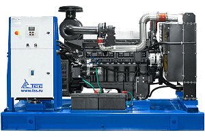 Дизельный генератор ТСС ЭД-100-Т400 с АВР в погодозащитном кожухе на прицепе фото и характеристики - Фото 3