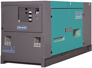 Дизельный генератор Denyo DCA-100ESI с АВР фото и характеристики -