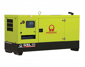 Дизельный генератор Pramac GSL65D в кожухе фото и характеристики -