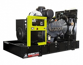 Дизельный генератор Pramac GSW275V 380В фото и характеристики -