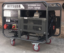 Бензиновый генератор Mitsuba SL15000W-E-DVI фото и характеристики - Фото 1