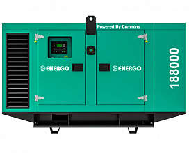 Дизельный генератор Energo AD100-T400C-S в кожухе фото и характеристики -
