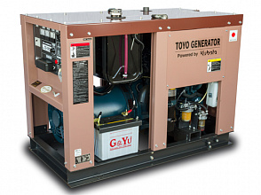 Дизельный генератор Toyo TG-19TPC в кожухе фото и характеристики - Фото 1