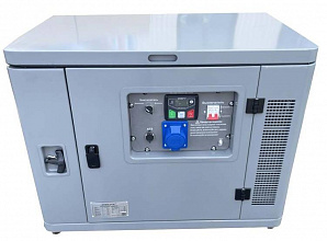 Бензиновый генератор Амперос LT 13000S-3 в кожухе фото и характеристики - Фото 1