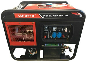 Дизельный генератор Амперос LDG 12 E фото и характеристики -