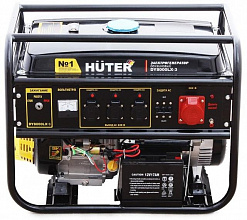 Бензиновый генератор Huter DY8000LX-3 фото и характеристики -
