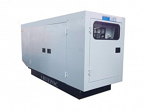 Дизельный генератор Амперос АД 50-Т400 В в кожухе фото и характеристики -