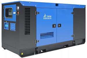 Дизельный генератор ТСС АД-40С-Т400 в шумозащитном кожухе с АВР фото и характеристики -