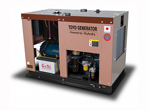 Дизельный генератор Toyo TG-14SPC фото и характеристики - Фото 2