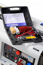 Дизельный генератор Hyundai DHY 8000 SE-3 фото и характеристики - Фото 7