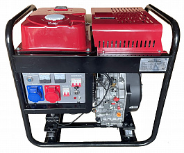 Дизельный генератор Амперос LDG 13000E-3 фото и характеристики -