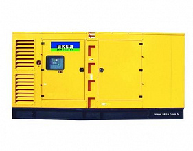 Дизельный генератор Aksa AD 490 в кожухе фото и характеристики -
