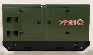 Дизельный генератор Урал АД-160-РA в кожухе фото и характеристики -