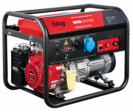 Сварочный бензиновый генератор Fubag WHS 210 DC фото и характеристики -