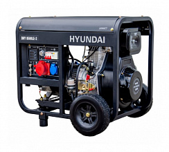 Дизельный генератор Hyundai DHY 8500LE-3 фото и характеристики - Фото 1