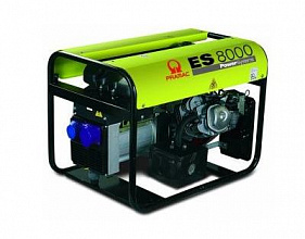 Бензиновый генератор Pramac ES 8000 трехфазный фото и характеристики -