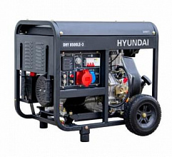Дизельный генератор Hyundai DHY 8500LE-3 фото и характеристики - Фото 2