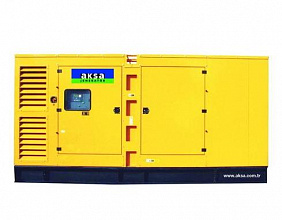 Дизельный генератор Aksa AD 630 в кожухе фото и характеристики -