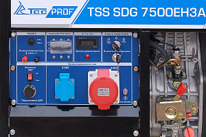 Дизельный генератор ТСС SDG 7500EH3A фото и характеристики - Фото 5