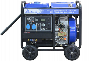 Дизельный сварочный генератор ТСС PRO DGW 3.0/250E-R фото и характеристики - Фото 3