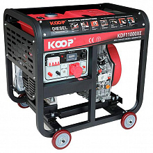 Дизельный генератор KOOP KDF11000XE фото и характеристики -