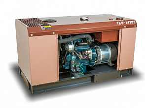 Дизельный генератор Toyo TKV-14TBS в кожухе фото и характеристики - Фото 5