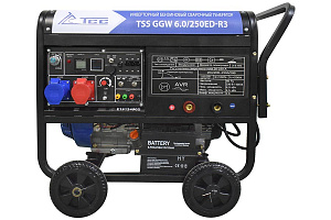 Бензиновый сварочный генератор ТСС GGW 6.0/250ED-R3 фото и характеристики - Фото 1