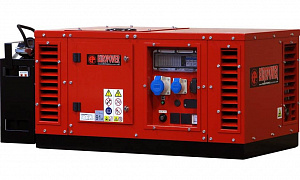 Бензиновый генератор Europower EPS 10000 Е в кожухе фото и характеристики -