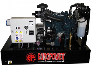 Дизельный генератор Europower EP 11 DE фото и характеристики -