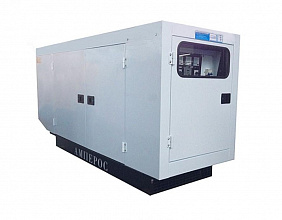 Дизельный генератор Амперос АД 30-Т400 В в кожухе фото и характеристики -