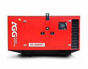 Дизельный генератор AGG D165D5 в кожухе фото и характеристики -