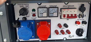 Бензиновый генератор Mitsuba SL 15000W-SE-DVI фото и характеристики - Фото 3