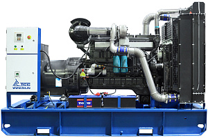 Дизельный генератор ТСС ЭД-250-Т400 с АВР в погодозащитном кожухе на прицепе фото и характеристики - Фото 2