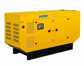 Дизельный генератор Aksa APD 150A в кожухе фото и характеристики -