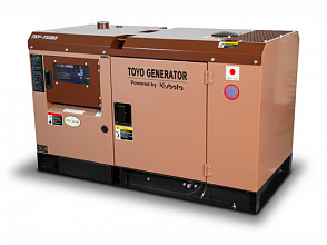 Дизельный генератор Toyo TKV-15SBS в кожухе фото и характеристики - Фото 1