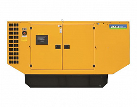 Дизельный генератор Aksa APD 50P в кожухе фото и характеристики -