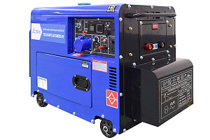 Дизельный сварочный генератор в кожухе ТСС DGW 7.0/250EDS-R фото и характеристики - Фото 1