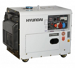 Дизельный генератор Hyundai DHY 8500 SE-3 фото и характеристики - Фото 3