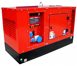 Дизельный генератор Europower EPS 163 DE  в кожухе с подогревом охл. жидк. фото и характеристики -