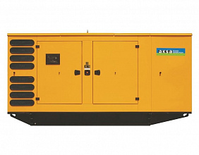 Дизельный генератор Aksa AVP 660 в кожухе фото и характеристики -