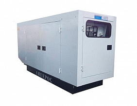 Дизельный генератор Амперос АД 15-Т400 Р (Проф) в кожухе фото и характеристики -