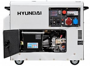 Дизельный генератор Hyundai DHY 8000 SE-3 фото и характеристики - Фото 2