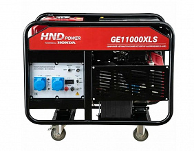 Бензиновый генератор HND GE11000XLS фото и характеристики - Фото 2