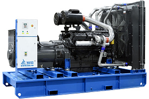 Дизельный генератор ТСС ЭД-550-Т400 с АВР в погодозащитном кожухе на прицепе фото и характеристики - Фото 3