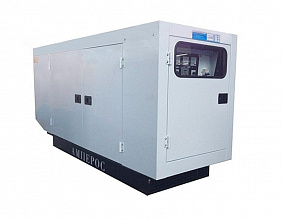 Дизельный генератор Амперос АД 60-Т400 Р (Проф) в кожухе фото и характеристики -