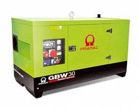 Дизельный генератор Pramac GВW15P 380В в кожухе фото и характеристики -