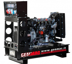 Дизельный генератор Genmac alpha G30PO фото и характеристики -