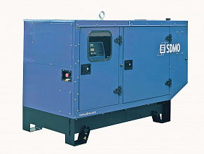 Дизельный генератор SDMO K33 в кожухе фото и характеристики -